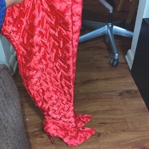 Over the knee thigh high boots